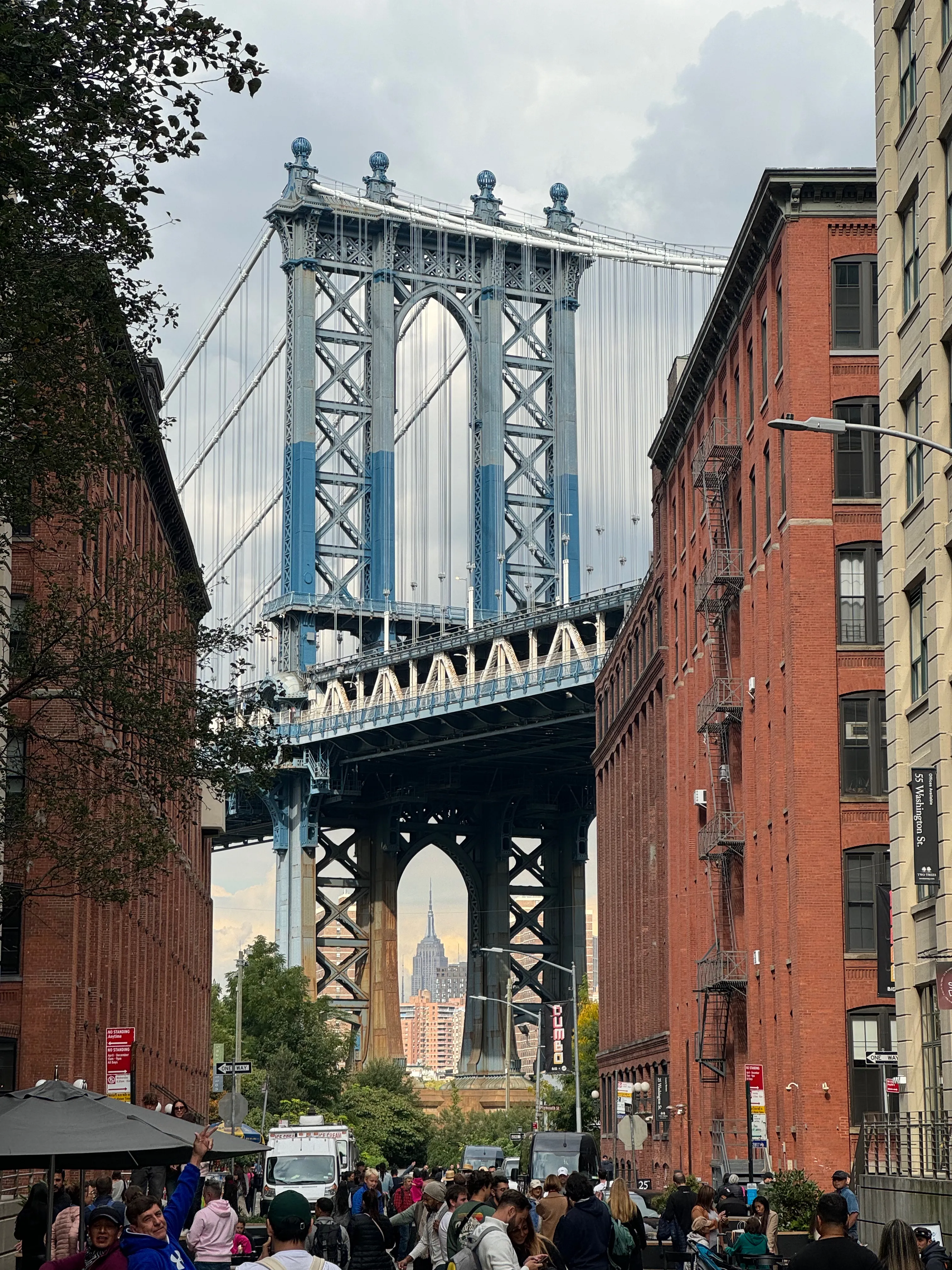 Photo of the Manhattan Bridge from DUMBO