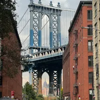 Photo of the Manhattan Bridge from DUMBO