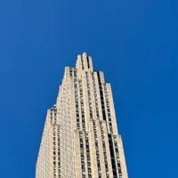 Photo of the top of the Rockefeller Center in New York