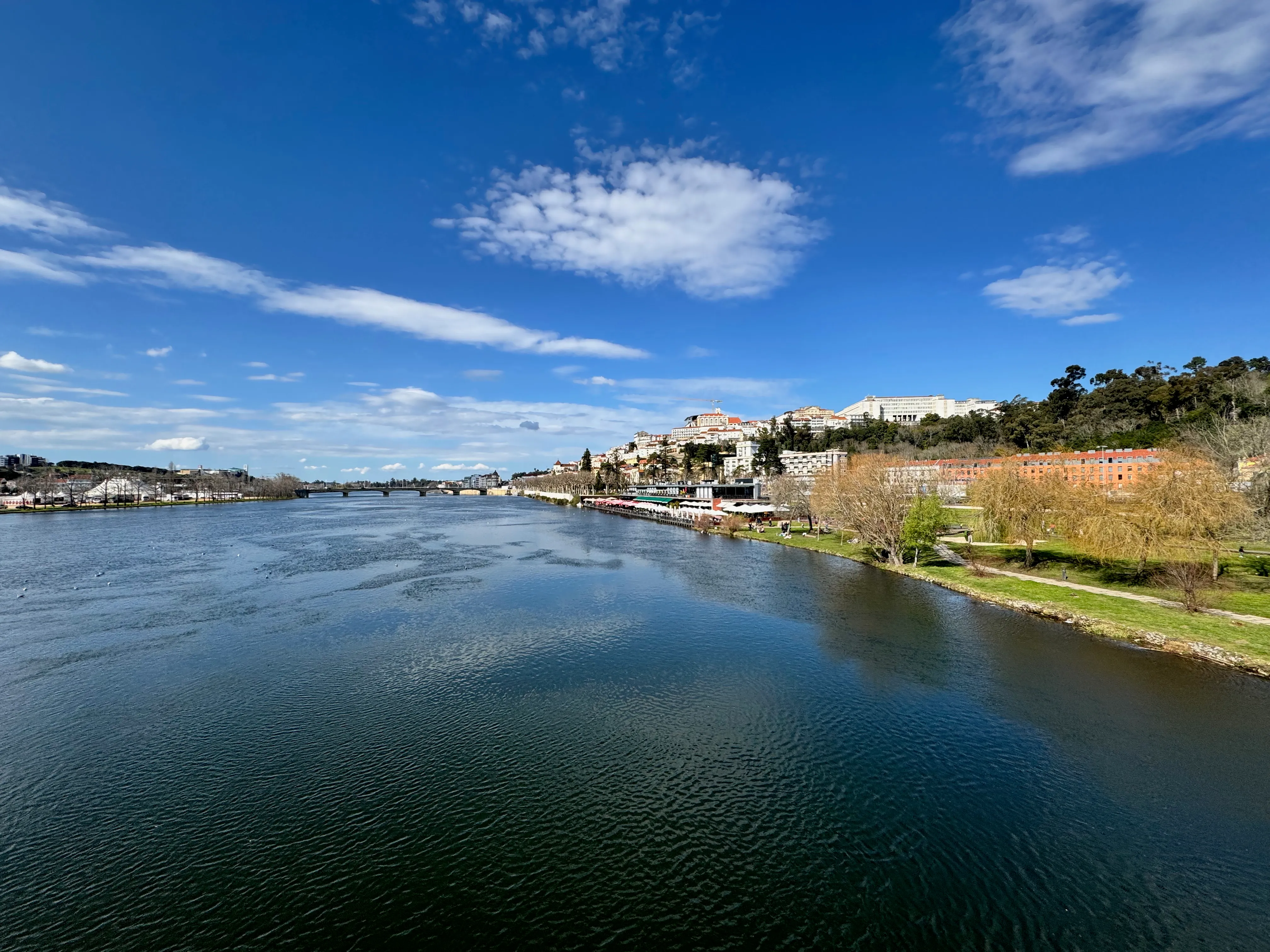 Photo of Coimbra from the river