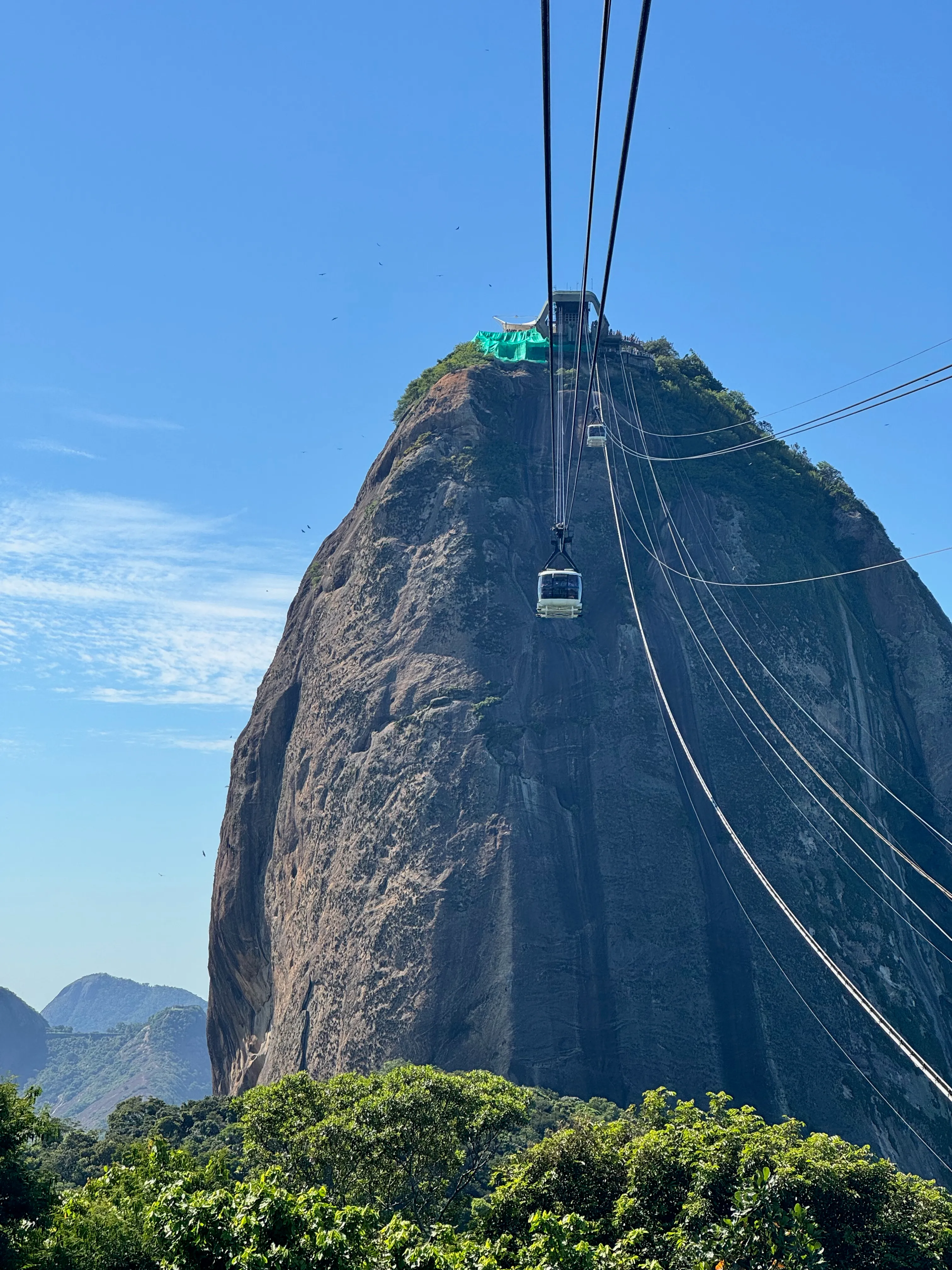 Photo of Sugarloaf mountain from the cable car