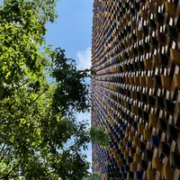 Photo of a wall of a hospital in Barcelona