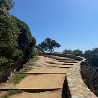 Photo of stairs in a seaside trail