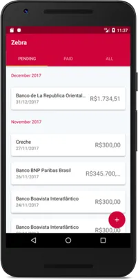Zebra 2 app screenshot