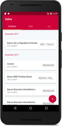 Zebra 2 app screenshot